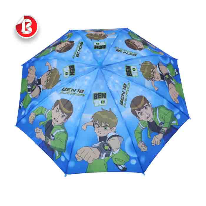 عکس اصلی چتر پسرانه طرح بن تن