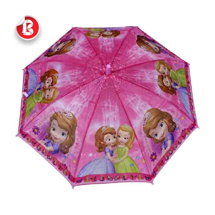 عکس اصلی چتر دخترانه طرح پرنسس سوفیا کد11258
