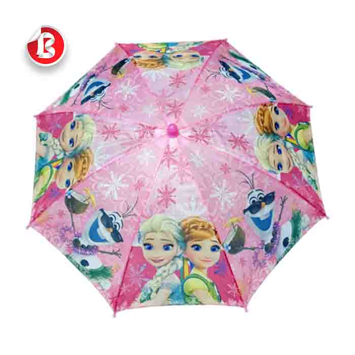 عکس اصلی چتر بچگانه طرح آنا و السا سایز 13