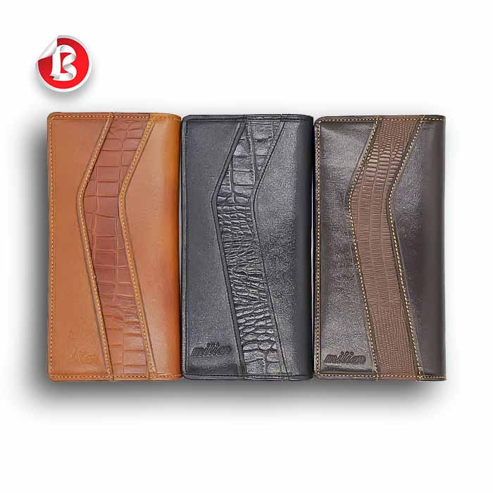 عکس اصلی کیف پول کتی چرمی مارک میلیون کد 26