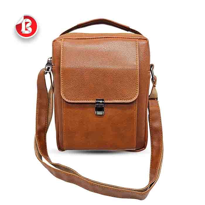 عکس اصلی کیف رو دوشی مردانه چرمی کد 507