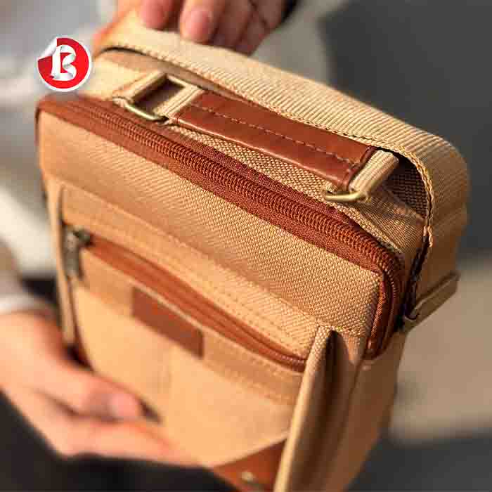 عکس شماره:5 , کیف دوشی اسپرت مدل کتان