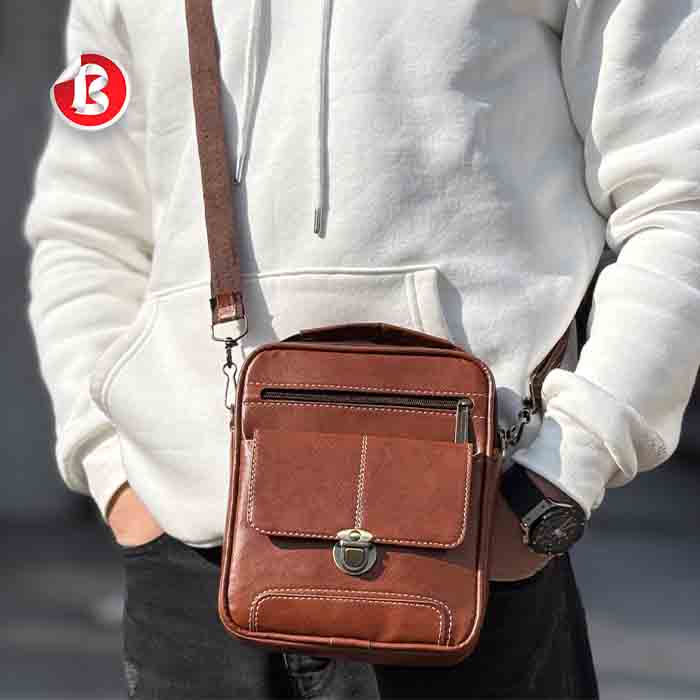 عکس اصلی کیف دوشی مردانه کد 502