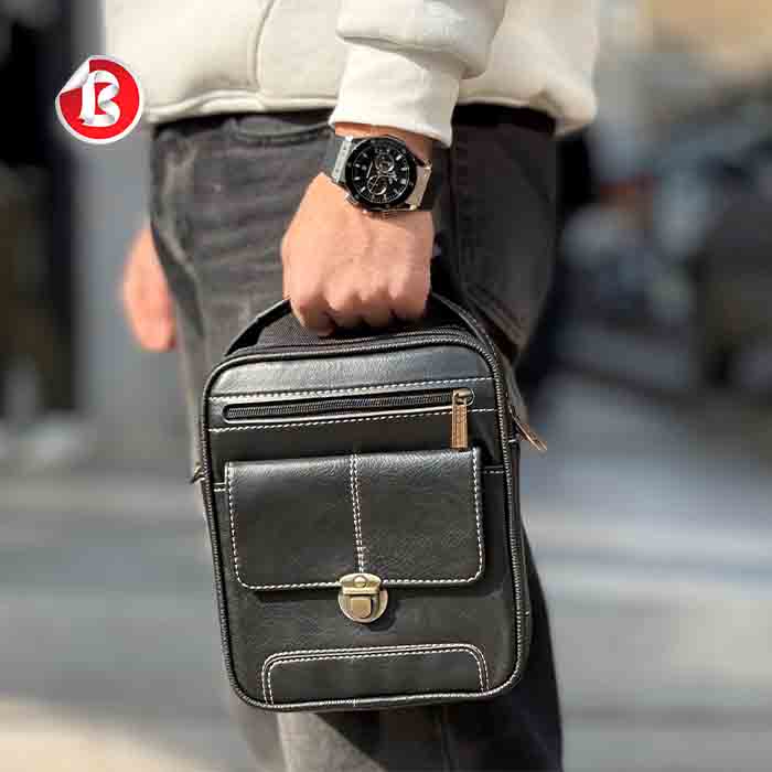عکس شماره:7 , کیف دوشی مردانه کد 502