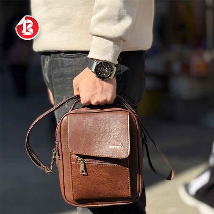 عکس شماره:2 , کیف دوشی چرمی اسپرت کد 504