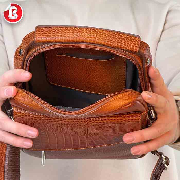 عکس شماره:1 , کیف دوشی چرمی مردانه کد C102