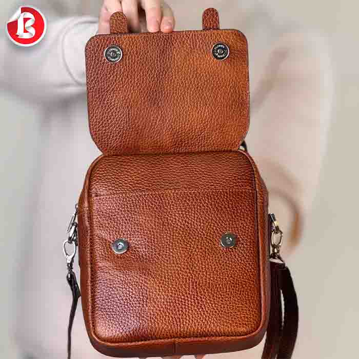 عکس شماره:5 , کیف دوشی چرمی مردانه کد C101