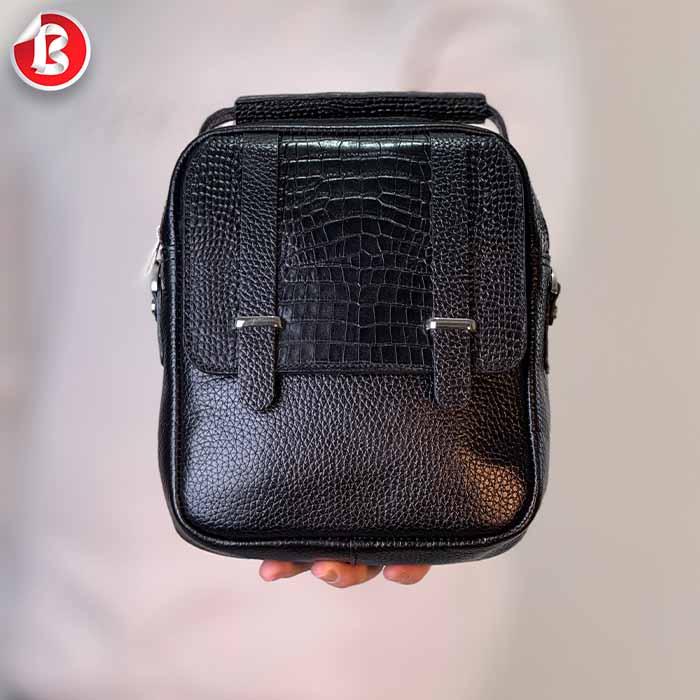عکس شماره:3 , کیف دوشی چرمی مردانه کد C101