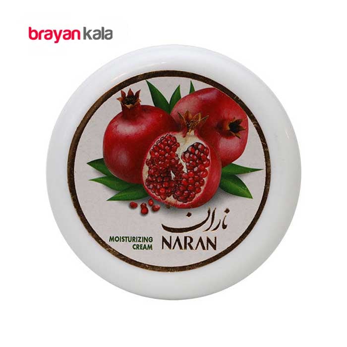 عکس اصلی کرم مرطوب کننده ناران مدل انار حجم 180 میلی لیتر